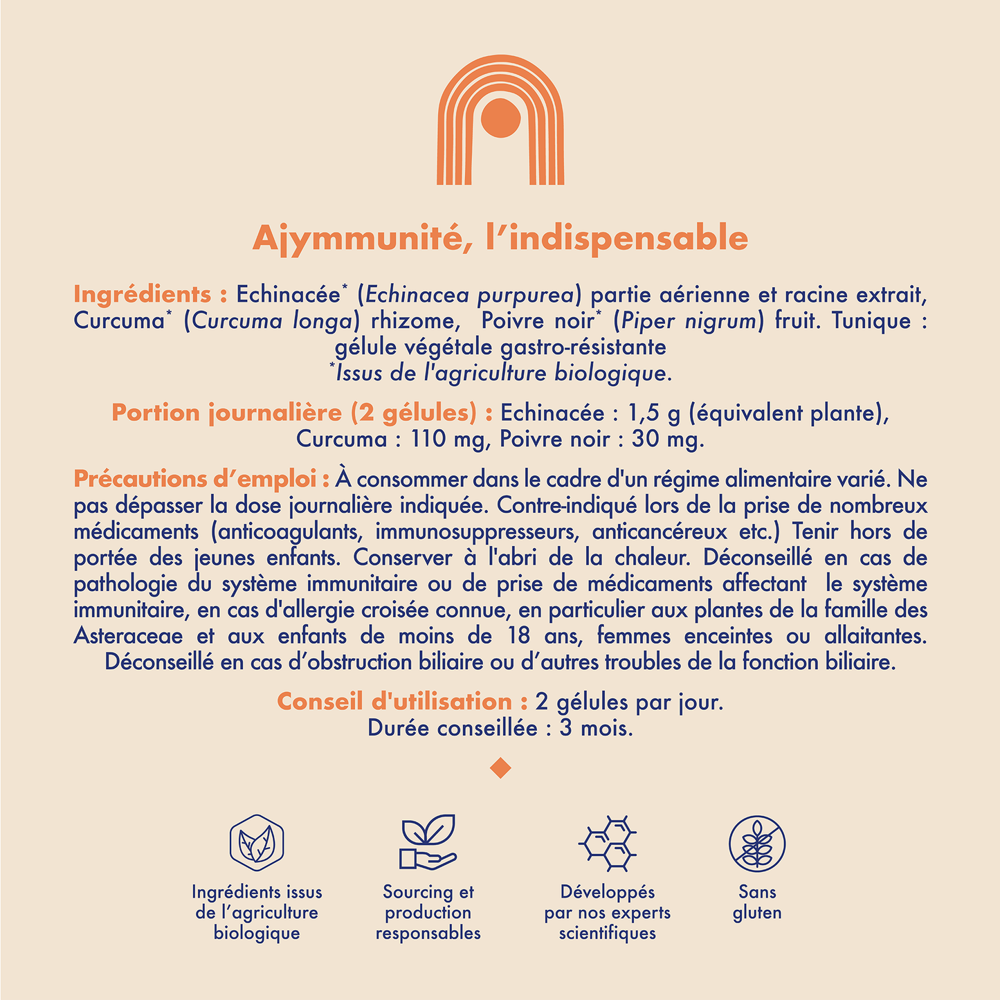 AJY Compléments alimentaires Bio Vegan Made in France Immunité Système immunitaire