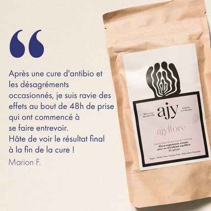 Probiotiques flore vaginales bio vegan made in france compléments alimentaires ayurveda 