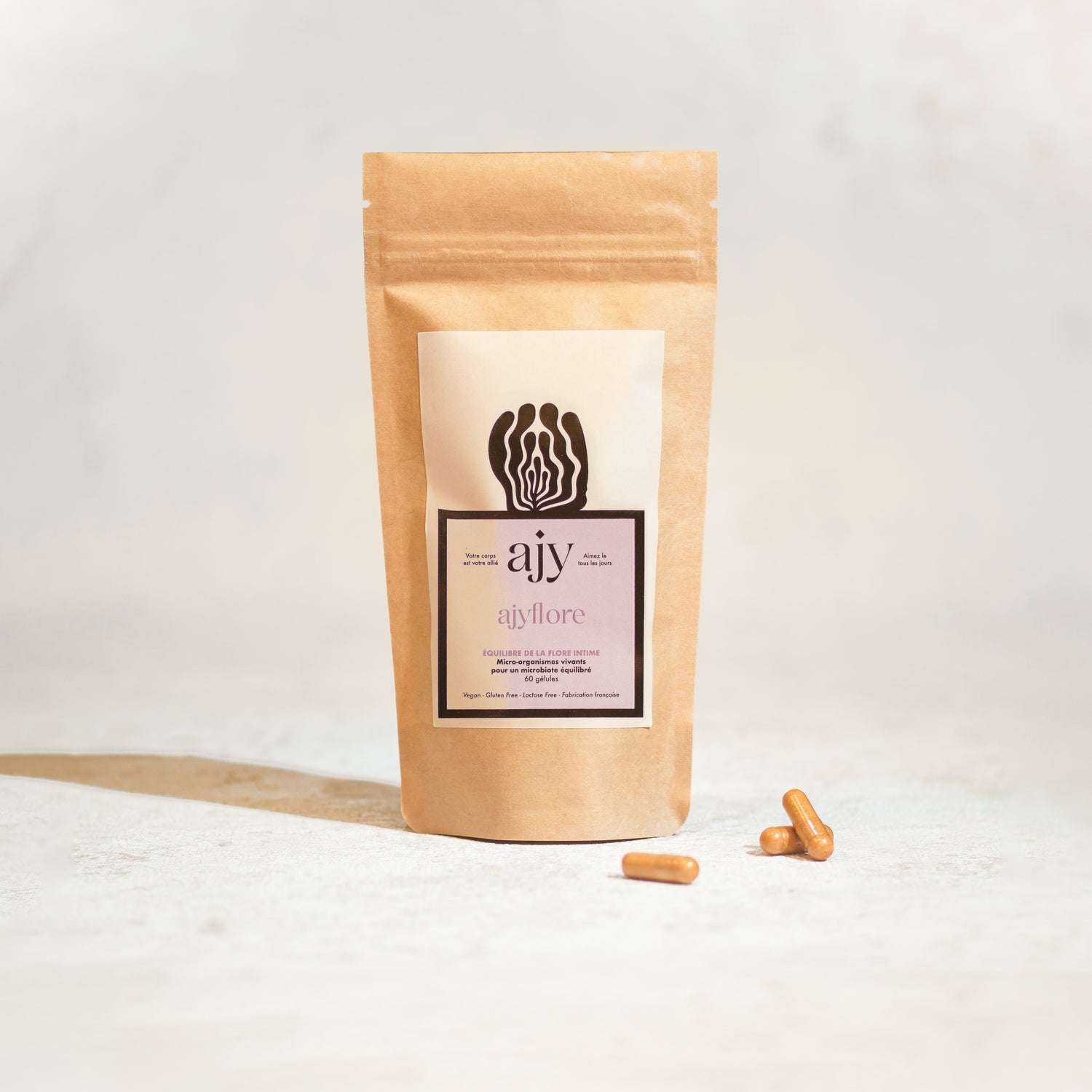 Probiotiques Flore vaginale Made in France Compléments alimentaires AJY 