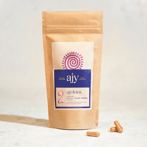 ajydetox compléments alimentaires detox depuratif perte de poids minceur capteur de graisse ajy alexandra rosenfeld ayurvéda ayurveda